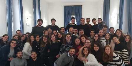 Il gruppo che ha vissuto gli Esercizi spirituali di Avvento